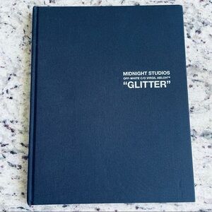 MIDNIGHT STUDIOS OFF-WHITE C/O VIRGIL ABLOH "GLITTER” PHOTOGRAPHY BOOK G…